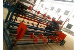 China 380V Diamond Mesh Machine , 170m2/H Wire Mesh Weaving Machine supplier