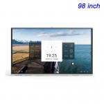CE 98 Inch Smart Board 8 Array Mic 98 Interactive Panel For Classroom for sale