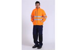 China 360gsm Cold Weather Workwear OEM Hi Vis Work Jacket With Flap supplier