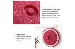 China Customized 180g 8.2 Inch Collapsible Microwave Splatter Shield supplier