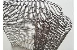China Decorative Metal Flexible Mesh Curtain, Copper Metal Partition Wire Mesh supplier