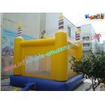 Waterproof Commercial Bouncy Castles 3x3M With Slide