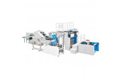 China PRY-350T / 450T Fully Automatic Square Bottom Paper Bag Making Machine With Handle supplier