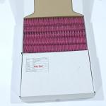 A4 Box Hardcover Wire O Binding	 2:1 Red Nylon-Coated Double Loop Wire= for sale