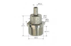 China Brass / Steel M13 Thread Wire Gripper For Ceiling And Hanging Fixture YW86082 supplier