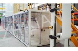 China 75mm 100mm Width Hemostatic Pad Machine 150 m / min supplier