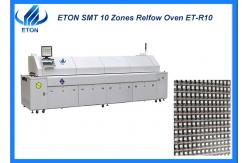 China High heat exchange rate LED lighting 10 zones SMT reflow oven machine supplier