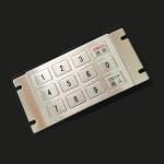 Multi Functional Compact Layout Metal Numeric Keypad With Usb Connector for sale