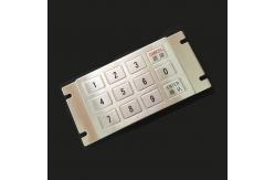 China Multi Functional Compact Layout Metal Numeric Keypad With Usb Connector supplier