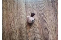China Elk Pattern Felt Craft Balls , Wool Felt Christmas Brooches Diameter 5 Cm supplier