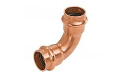 China Polished Copper Nickel Elbow with Minimum Order 1 Piece Requirement supplier