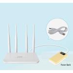 5G White Wireless Router 1 WAN + 4 LAN For Home Network for sale
