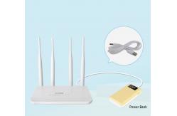 China 5G White Wireless Router 1 WAN + 4 LAN For Home Network supplier