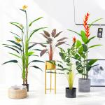 New released artificial bird of paradise with flower for sale for sale
