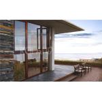 ISO9001 0.76 PVB Aluminum Frame Windows 65mm Depth Double Glazed for sale