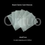Clear Board Game Sleeves Non Glare 44x67mm Cpp Matte Card Sleeves for sale