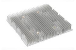 China Customized Aluminum Heatsink Extrusion Profiles / CNC High Precision Machining Part supplier