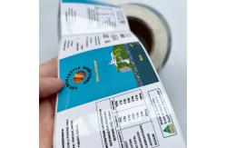 China Paper Self Adhesive Tamper Seal Stickers Custom Printing Package Labels supplier