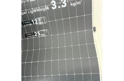 China Customized Portable Flexible PV Panels 580W Soft Solar Panels For RV supplier