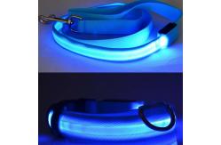 China LED Reflective Dog Collar USB Rechargeable supplier