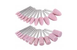 China 100pcs Abrasive Mounted Stone Grinding Wheel 1/8(3mm) Shank Head Mounted supplier