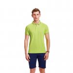 Precision Workmanship Light Green Polo T Shirt Short Sleeve for sale