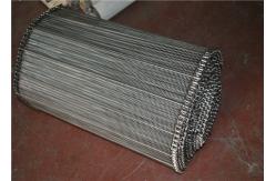 China Stainless Steel Mesh Conveyor Belt , Horseshoe Wire Mesh Heat Resistance supplier