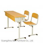 BAILI Classroom Tables And Chairs 18mm MDF With Melamine Board for sale