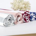 Healthy Smooth Skin-Friendly Good Elasticity Natural Striped Knit Fabric For Casual Wear for sale