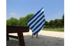 China Printed Extra Large Microfiber Toweling Fabric Outdoor Microfiber Beach Towel supplier
