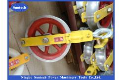 China 1T SHD Model Aluminum Sheave Stringing Block For Transmission Line supplier