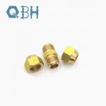 Brass Nipple Fitting Pipe Connector Screw Pipe Connector