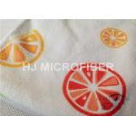 Streak Free Printed Microfiber Cloth Absorbent 40 x 60cm , Car Microfiber Cloth