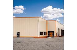 China Portal Frame Steel Structure Warehouse , Prefabricated Metal Warehouse Buildings supplier