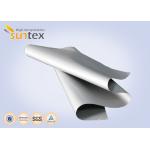 Grey Silicone Coated Fiberglass Fabric For Welding Blanket And Curtains,Removable insulation jackets, blankets, mattress for sale
