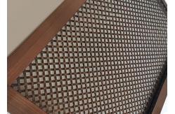 China Surface Finish Architectural Wire Mesh , Rigid Woven Wire Mesh For Cabinet supplier
