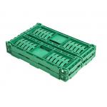 Vented Foldable Fruit And Vegetable Plastic Crates Loading Capacity 20kg for sale