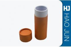 China Custom Made Strong Kraft Printed Cardboard Paper Tube With Lid Packaging Boxes supplier