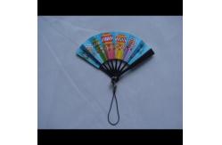 China Promotional Mini Folding Hand Fans With Bamboo Or Plastic Frame supplier