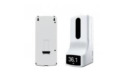 China Non Contact Auto Hand Sanitizer Dispenser With Digital Thermometer supplier