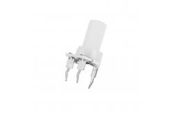 China Three Pin 8mm Trimming Potentiometer With Plastic Custom Knob supplier