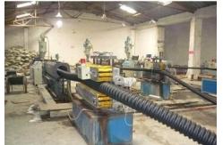 China Spiral Duct Plastic Production Line / PE Spiral Reinforced Making Machine supplier