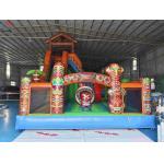 Inflatble Exotic Bouncy House With Internal Slide Combo Jumping Castle