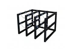 China NFP1 8 Tanks Gas Cylinder Rack Fabrication Gas Cylinder Transport Rack supplier
