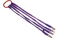 China Flat Webbing Polyester Lifting Sling supplier