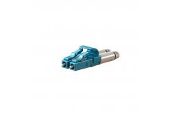 China 37MM Duplex LC Optic Fiber Connector Multi Mode With Telecom Level supplier