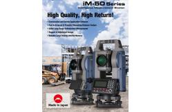 China Sokkia IM-50 Series Reflectorless Total Station Dual Display Graphic LCD supplier