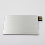 Full Memory 2.0 Credit Card USB Sticks 64GB 128GB 20MB/S Metal Material for sale