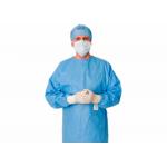 Protective Sterilized Isolation Gowns Disposable With Knitted Wrist for sale
