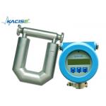 High Precision Fuel Oil Flow Meter , Coriolis Gas Flow Meter With LCD Display for sale
